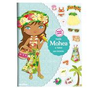 Minimiki - Stickers - Habille Mohea à Tahiti - Julie Camel - Play Bac Eds - broché - Document jeunesse