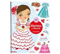 PlayBac Autocollants Minimiki – Mariées du monde – 300 autocollants