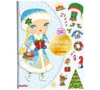 Minimiki - Stickers - Noëls du monde Julie Camel (Illustration)