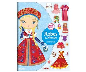 Minimiki - Stickers - Robes du monde
