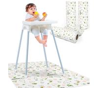 Minimono Lot de 30 tapis anti-éclaboussures jetables et imperméables pour bébé sous chaise haute - 101,6 x 119,4 cm - Tapis d'activités multifonction pour pique-nique et loisirs créatifs - Fournitures