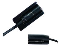 MiniMount Support pour Sennheiser ME2 / Tascam TM-10L. Slim, discret et fabriqué à partir de plastique durci. Finition à la main pour plus de douceur Comprend 5 autocollants MiniMount