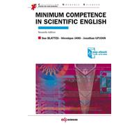 Minimum competence in scientific English (Nouvelle édition) Edition 2013 - Sue Blattes - Edp Sciences - broché - Dictionnaire et encyclopédie