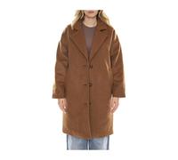 Minimum - Zip Front Coat - Femme - Manteaux - Brun - Taille: 38 FR