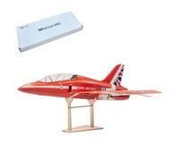 MinimumRC Red Arrow F-15 RC Jet 2,4 GHz 3 canaux Modèle d'avion en EPP, design EDF ultra léger, manipulation facile et montage modulaire, idéal pour les adultes, convient aux débutants