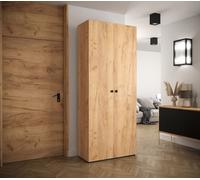 MINIO Armoire 100 cm MANHATTAN Oak Craft Gold + poignée noire