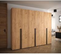 MINIO Armoire 300 cm MANHATTAN Oak Craft Gold + poignée noire