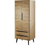 MINIO Armoire 80 cm BODO Artisan chêne