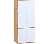 Minio, Armoire "ARCCA 1", Armoire, Chêne Wotan / Couleur blanche