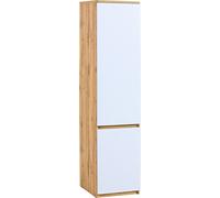 Minio, Armoire "ARCCA 2", Armoire de bureau, Chêne Wotan / Couleur blanche