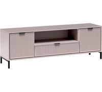 Minio, armoire de télévision, TV lowboard "Asti" 165 cm, couleur cachemire