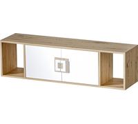 Minio, armoire suspendue 120 cm, "Nimes", chêne clair / blanc couleur
