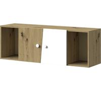 Minio, Armoire suspendue "Nantes" 120 cm, Chêne Artisan/Blanc Mat Couleur