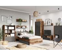 MINIO Armoire TV FARGO 10 Canion/ Raw Steel