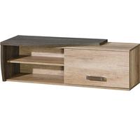 Minio, Armoire TV "ROMEO 11", gauche, Lowboard, Chêne Canyon / Couleur Arusha