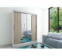 MINIO Armoires TOKYO 1 200 cm Blanc / Sonoma