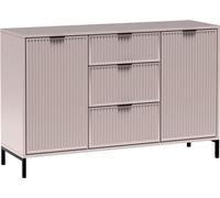 Minio, Commode, Sideboard "Asti" 134.6cm, Couleur cachemire