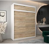 MINIO Extension d'armoire 150 cm Blanc / Chêne Sonoma