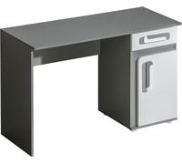 MINIO go for it, bureau 120 cm, "Arezzo", anthracite / blanc couleur