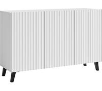 MINIO go for it, Commode, Buffet debout LOKET 3 portes, 120 blanc