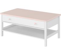 MINIO go for it, table basse LUNA 110 x 60 cm blanc/rose
