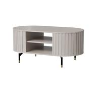 MINIO go for it, table basse "ZAMA", côtés arrondis décoratifs, table, couleur Cashmire