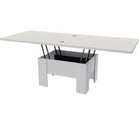 MINIO go for it, table "Eryk" 100-200cm, pliable, couleur blanc alpin