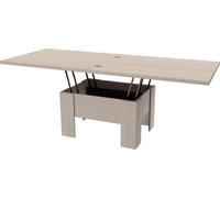 MINIO go for it, table "Eryk" 100-200cm, pliable, Santana Light couleur chêne