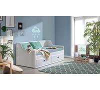 MINIO Lit d'enfant en pin FALA Couleur blanche