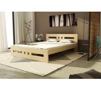 MINIO lit en bois 160 cm ROME bois de pin