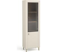 Minio, vitrine "ASSO 3", porte en verre, couleur Kashmire