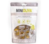 MINIOLIVA Huile d’Olive Vierge Extra Aromatisée à la Truffe Blanche - 12 Capsules Individuelles Pratiques de 8 ml d’Huile d’Olive Vierge Extra Premium à la Truffe Blanche Aromatique