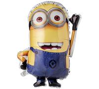 Ballon Aluminium Dave Minions™ 63 Cm - Jaune Jaune