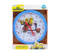 Minions 2 Horloge Murale en Plastique Analogique, 24cm