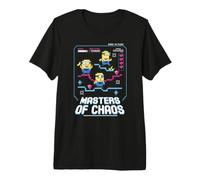 Minions 8-bit Free to Play Masters of Chaos T-Shirt Haut de Gamme