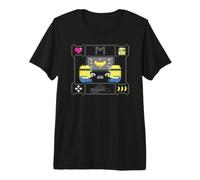 Minions 8-bit Loading Screen Arcade T-Shirt Haut de Gamme