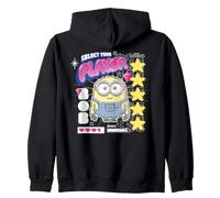 Minions 8-bit Select Your Player Arcade Sweat à Capuche