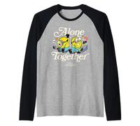 Minions Alone Together Manche Raglan