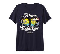 Minions Alone Together T-Shirt Haut de Gamme