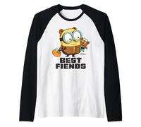 Minions Best Fiends Bob and Tim Manche Raglan