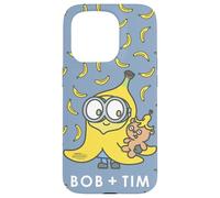 Minions Best Side Bob + Tim Banana Best Coque pour iPhone 15 Pro