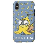 Minions Best Side Bob + Tim Banana Best Coque pour iPhone X/XS