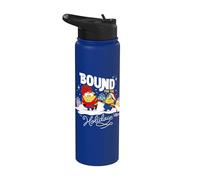 Minions Bound For The Holidays Festive Stainless Steel Insulated Water Bottle