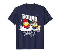 Minions Bound for The Holidays Festive T-Shirt