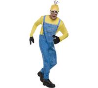 Minions - Costume '" '"Kevin"" - Hommes BN6142 (Taille unique) (Bleu/Jaune)