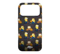 Minions Costume Web Pattern All-Over Print Coque pour iPhone 17 Pro Max