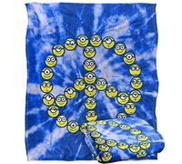 Minions - Couverture, 152 x 127 cm, Couverture Super Douce Peace Sign Minions Silky Touch, 50 x 60 Pouces