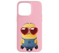 Minions Cute Bob In Love Heart Shaped Glasses Portrait Coque pour iPhone 15 Pro Max