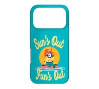 Minions Cute Stuart Mermaid Sun's Out Fun's Out Logo Coque pour iPhone 17 Pro