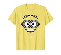 Minions Dave Big Face Costume Graphic T-Shirt